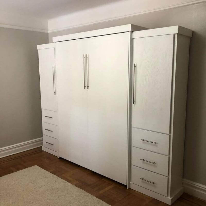Best Murphy Bed that comes in Single, Queen, or Twin Size and Many hardwood finishes